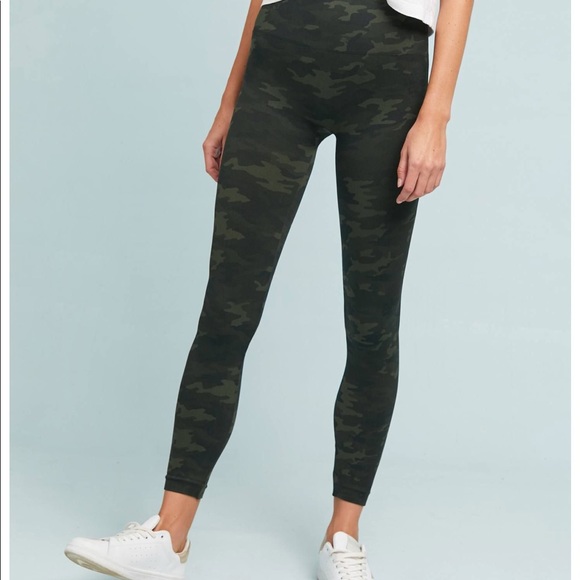 spanx camo tights